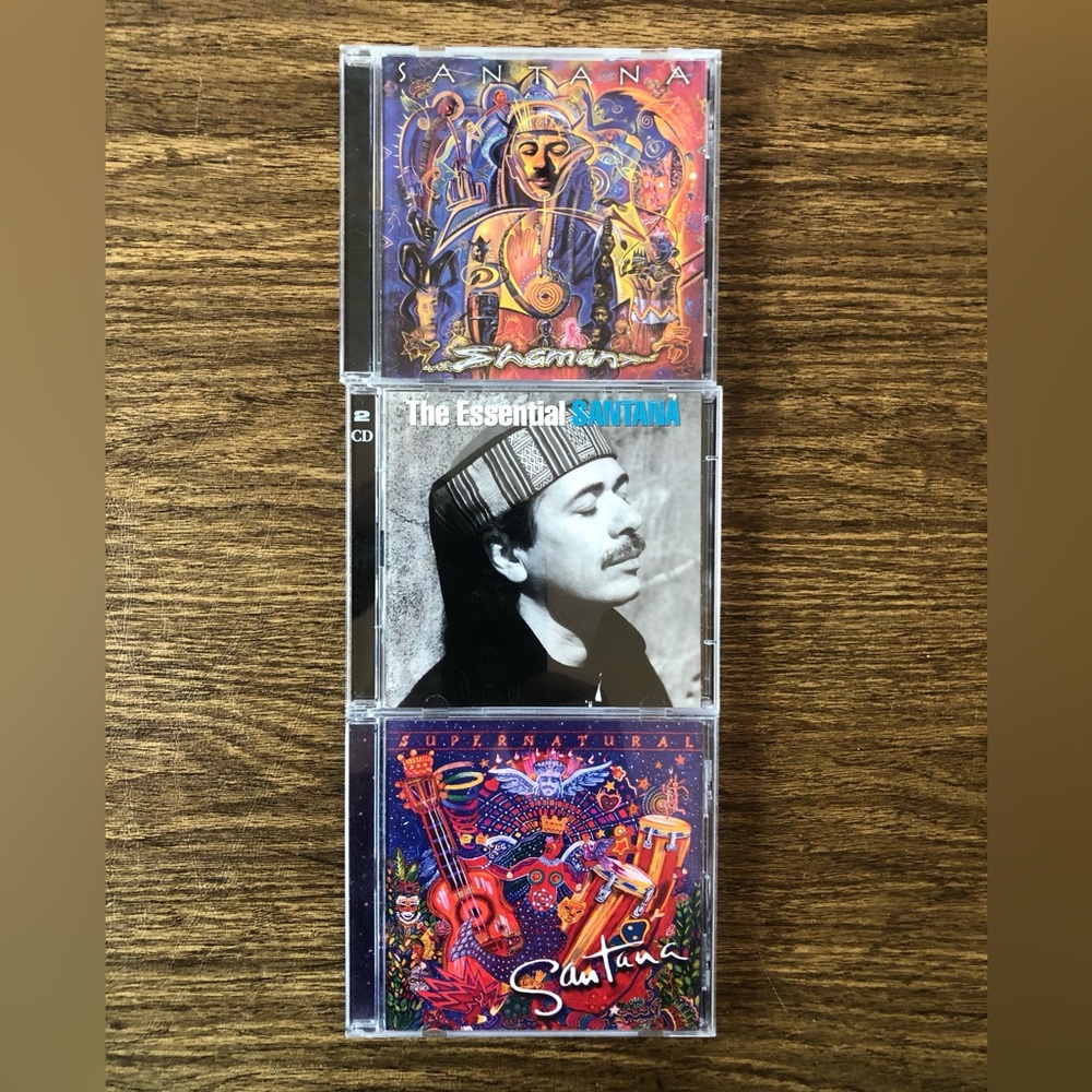 Santana CDs x 3